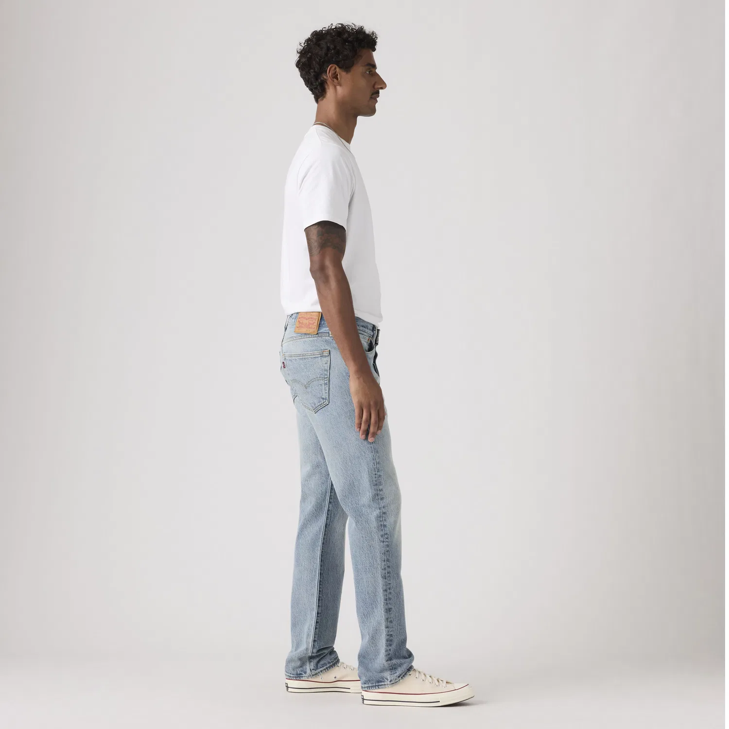 Оригинальные мужские джинсы 501 Levi's, Medium Wash — фото 4