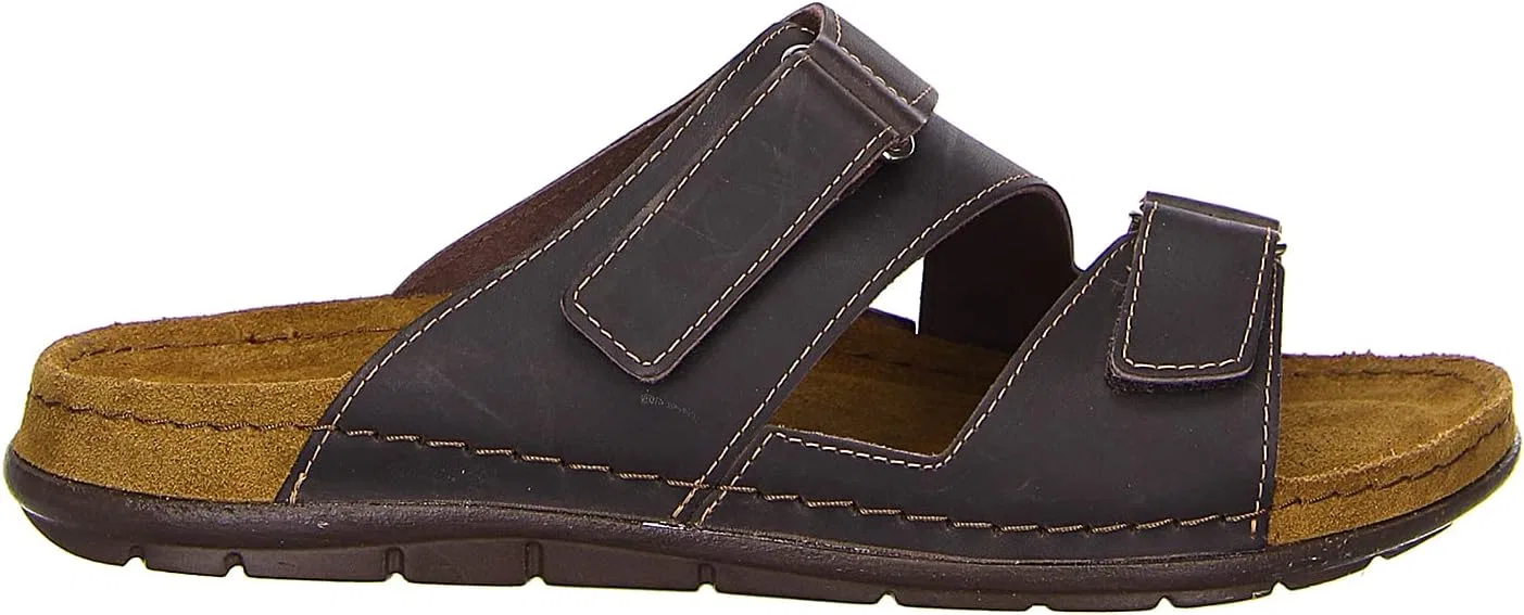 Мужские кожаные мюли-сабо Rohde Rodigo-H 5910, Brown