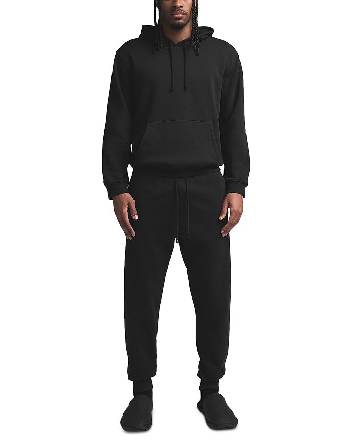 

Флисовая толстовка Lounge Hoodie SKIMS, черный