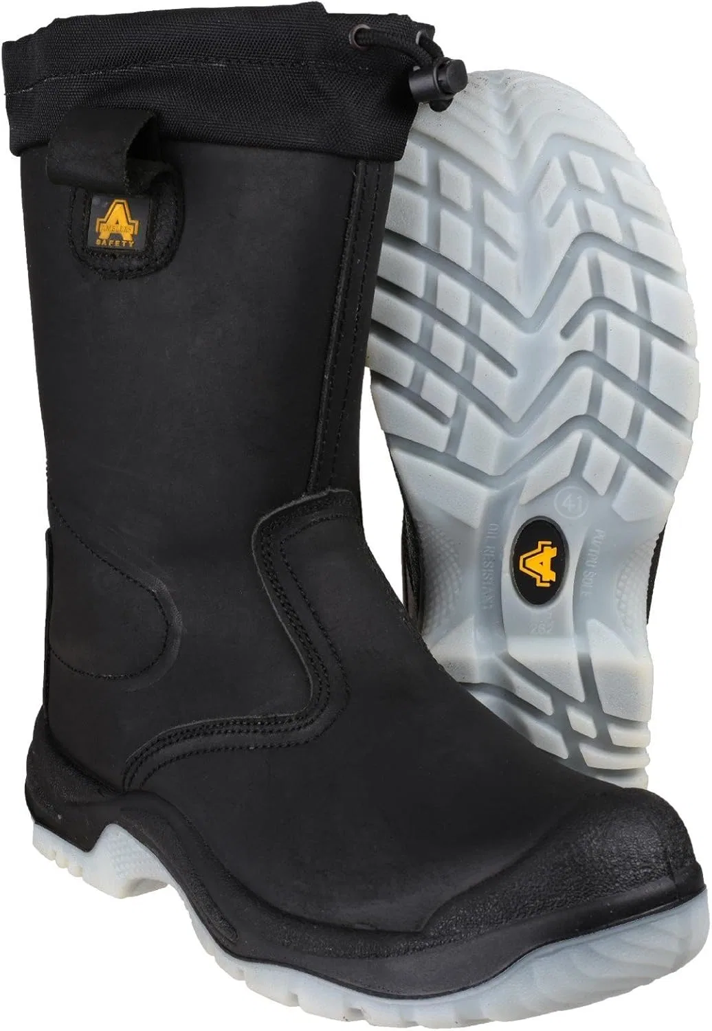 Ботинки Amblers FS209 Herren Wasserfest Sicherheitsschuhe Sicherheitsstiefel Stiefel Amblers Safety, Black — фото 4