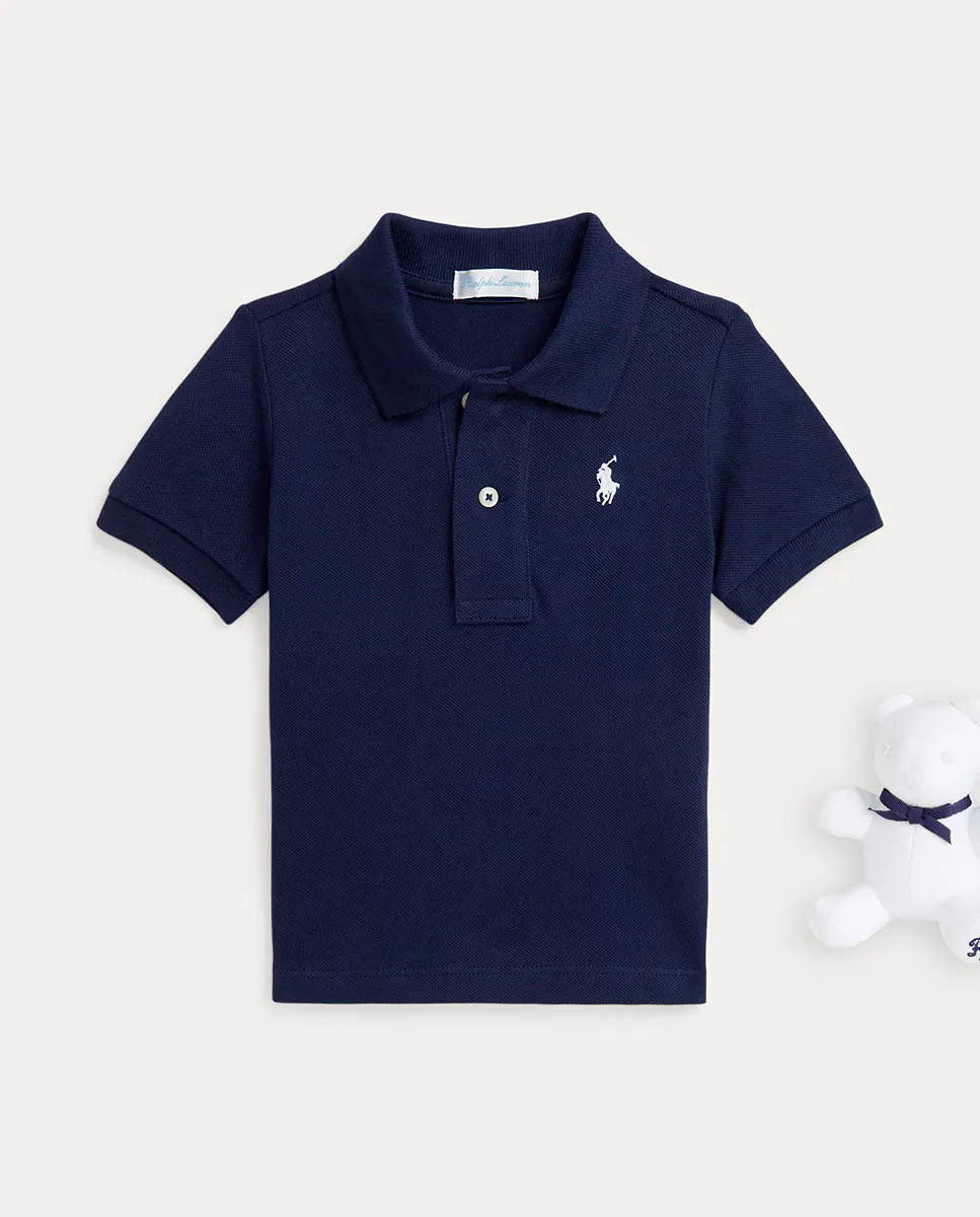 

Подарочная коробка для мальчика из двух предметов с вышитым лошадкой Polo Ralph Lauren, темно-синий