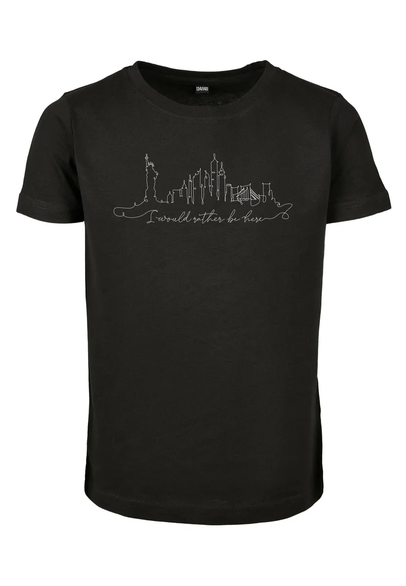 

Футболка Mister Tee "Мужская футболка Mister Kids Want To Be Here" Mistertee, черный