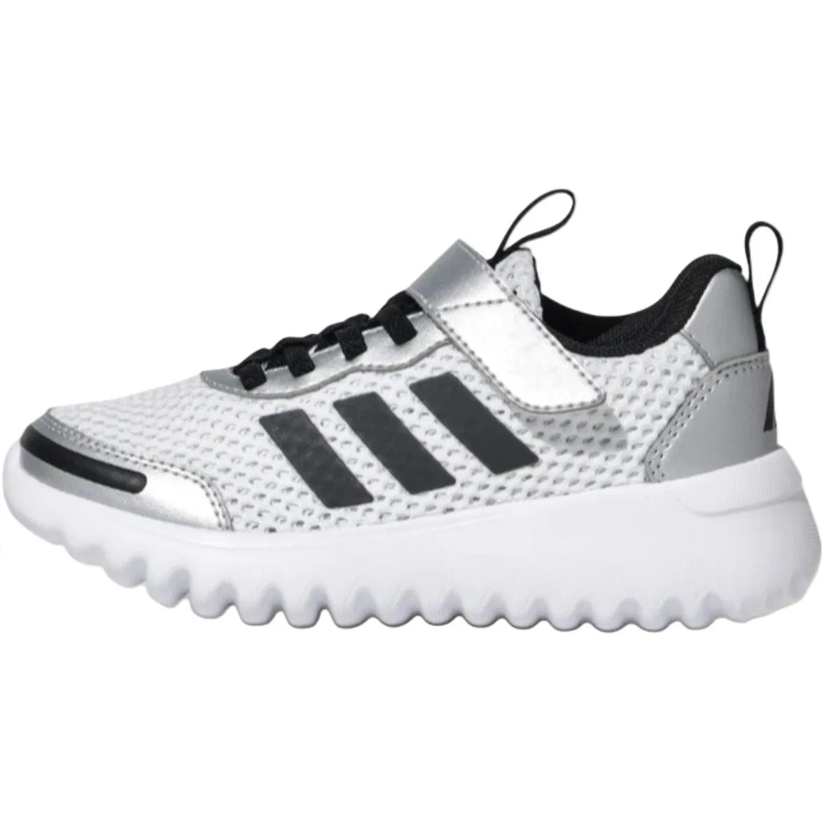 Кроссовки повседневные Playflow EL Low Adidas белые детские