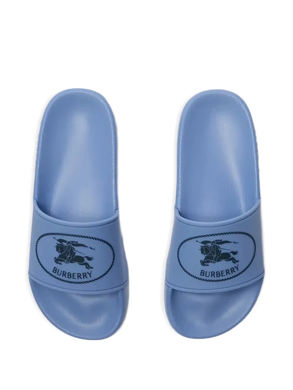Шлепанцы  Knight Stamp Burberry Kids, синий — фото 2