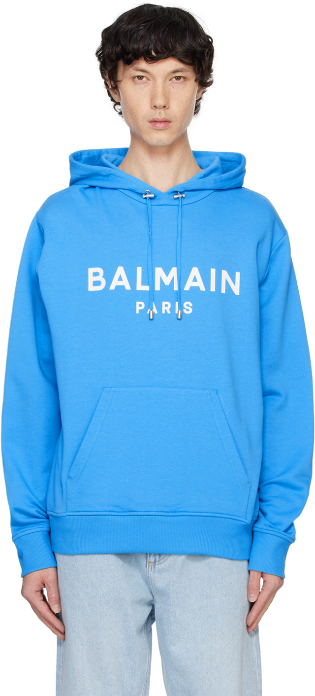 

Толстовка с принтом «Париж» Balmain