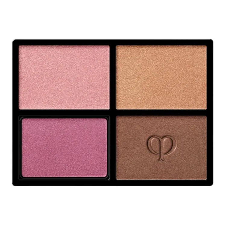 Clé De Peau Beauté Тени для век Starlight Diamond Radiance, 4 цвета, легко растушевываются, #503