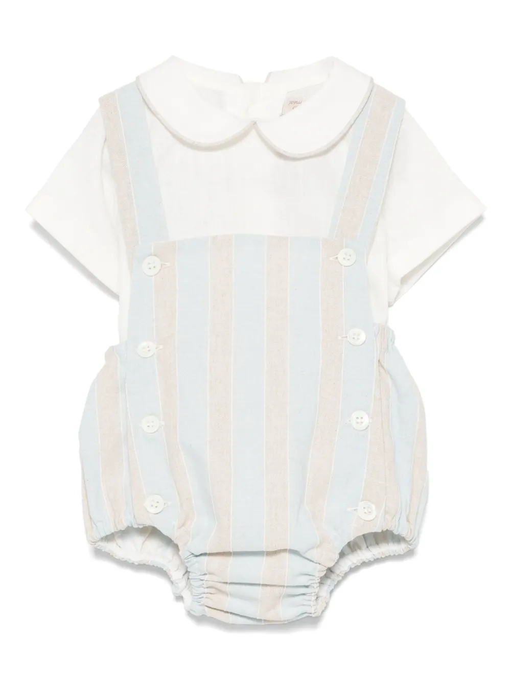 

Комплект из боди и шортов в полоску La Stupenderia, белый