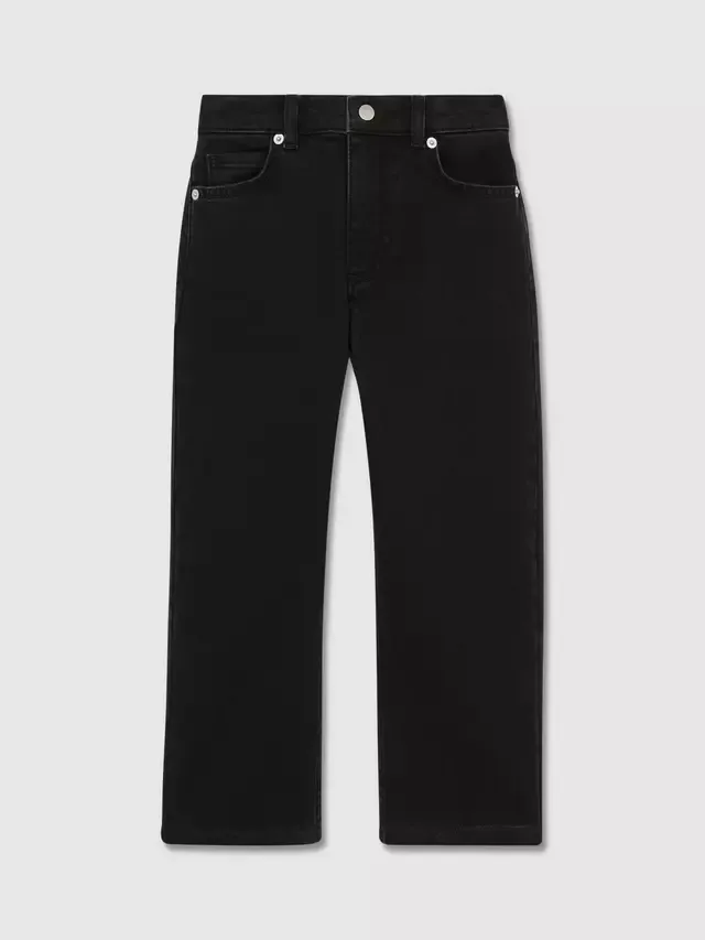 Детские джинсы Ronnie свободного кроя, черные Reiss
