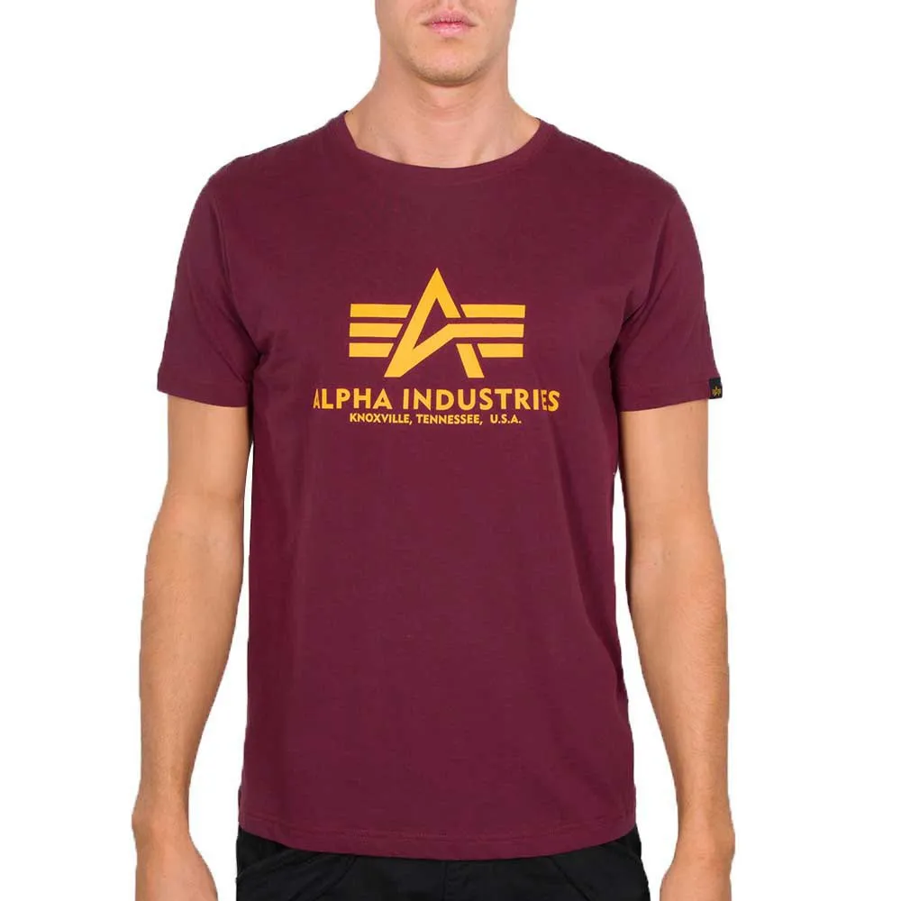 

Футболка с коротким рукавом Alpha Industries Basic, красный