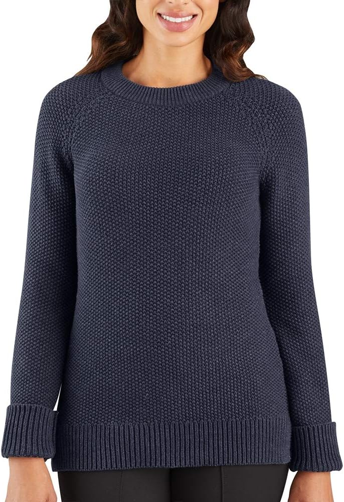 

Carhartt женский свитер с круглым вырезом, Navy Heather