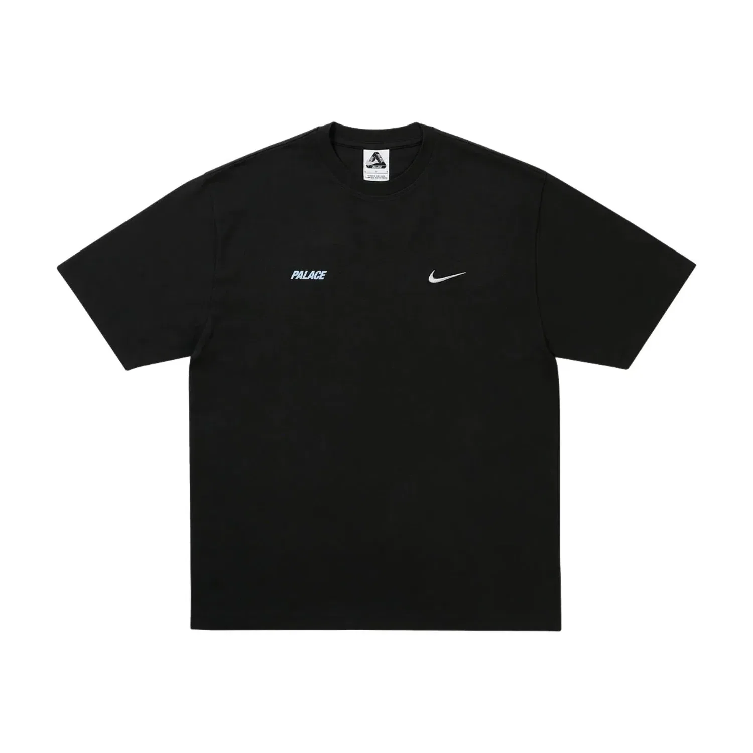 Футболка Nike x Palace Font Swoosh, черная, P28NTS003 — фото 2