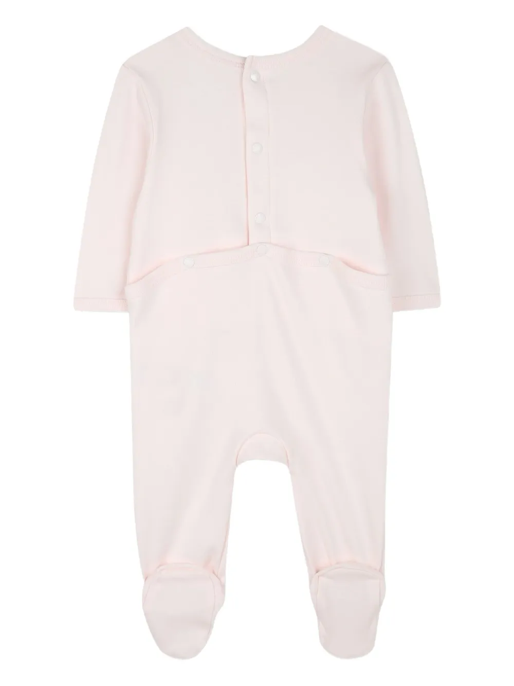 

Комплект из комбинезона и топа с принтом Kenzo Kids, белый