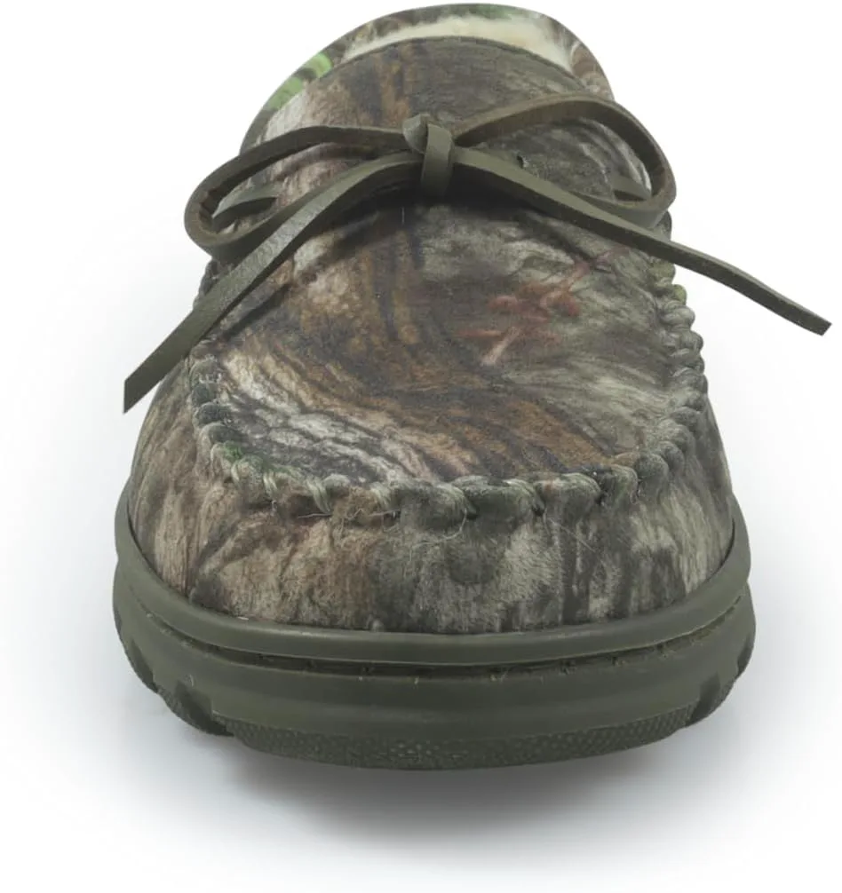 Тапочки Bonezzz Flex - удобные мужские тапочки с камуфляжем Mossy Oak и подкладкой из искусственной овчины - прочные и экологичные согревающие для ног с эффектом памяти, подходят для дома и улицы 26Bonezzz — фото 4