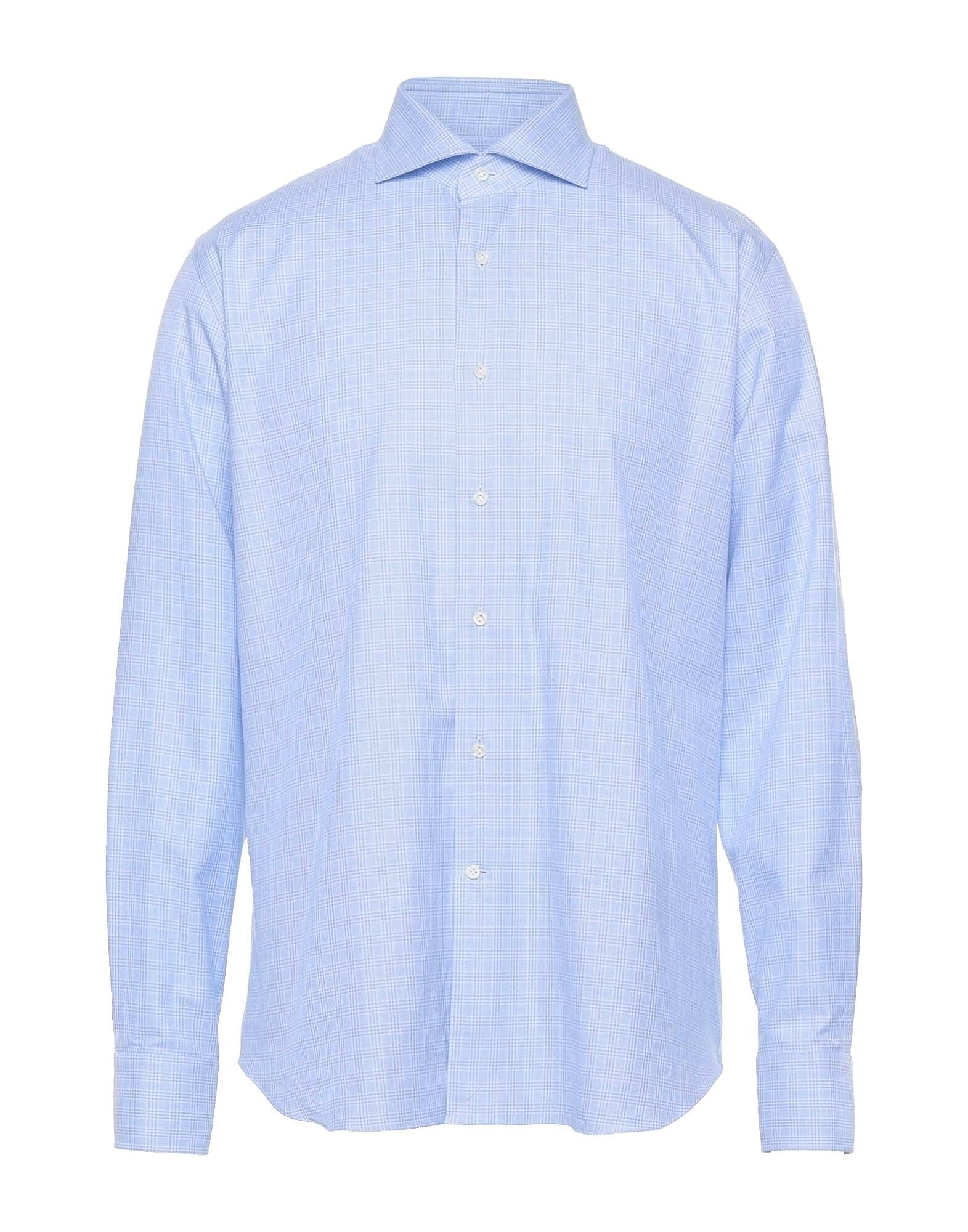 

Рубашка Alessandro Gherardi, небесно-голубой