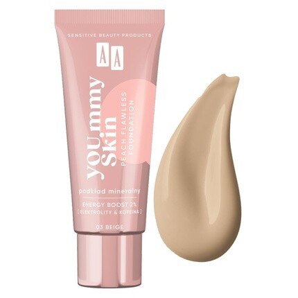 

AA YOU.mmy Skin Peach Flawless Foundation Минеральный праймер 03 Бежевый 30 мл