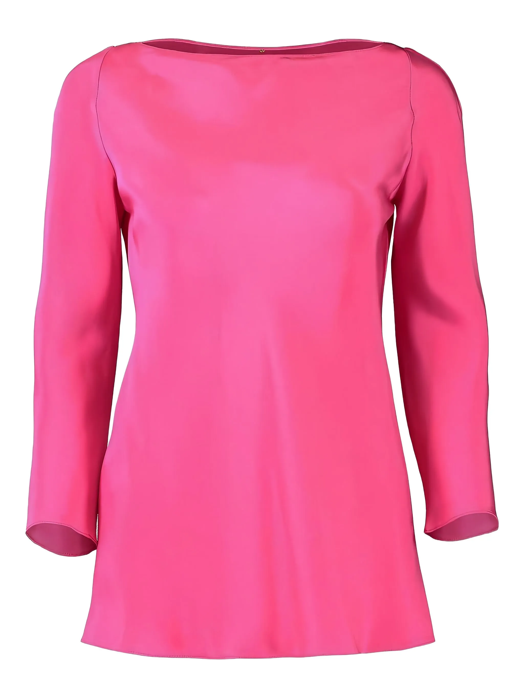 

Блузка с рукавами три четверти и вырезом-лодочкой Peter Cohen, розовый