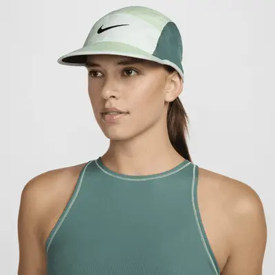 

Бейсболка Nike Dri-FIT Fly Unstructured Swoosh Cap, цвет Vapor Green/Barely Green/Bicoastal/Black