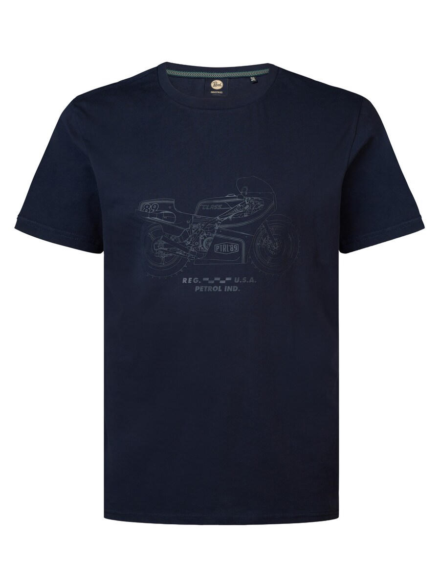 

Рубашка Petrol Industries Tupit, цвет Navy/Night blue