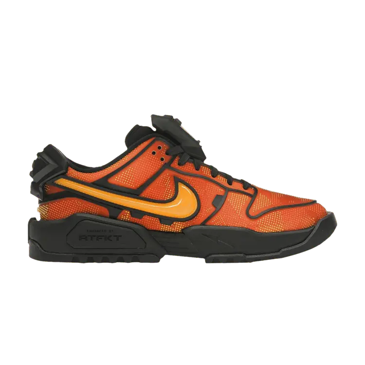 

Кроссовки Nike RTFKT x Dunk Genesis, Campfire Orange Neko Camo