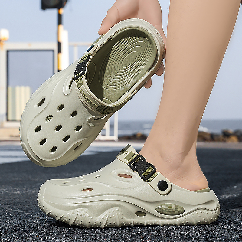 GAISIMA Клоги мужские хаки грин, цвет Khaki Green — фото 2