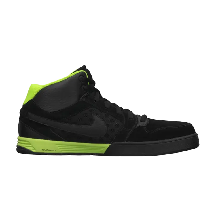 

Кроссовки Nike Mogan Mid 3 'Black Volt', черный