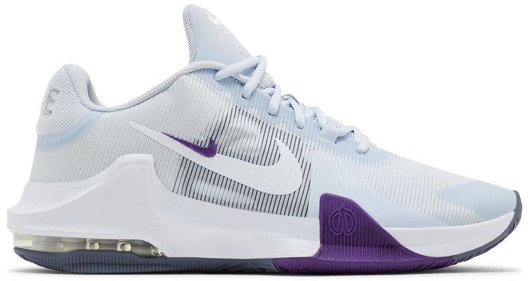 

Кроссовки Nike Air Max Impact 4 'Football Grey Barely Grape', серый
