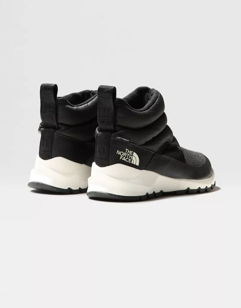 Женские зимние ботинки The North Face Thermoball™ Progressive II водонепроницаемые с молнией, черный — фото 2