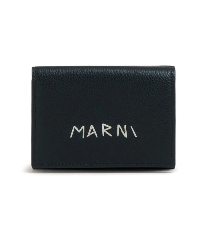 

It кошелек с вышивкой Marni, черный