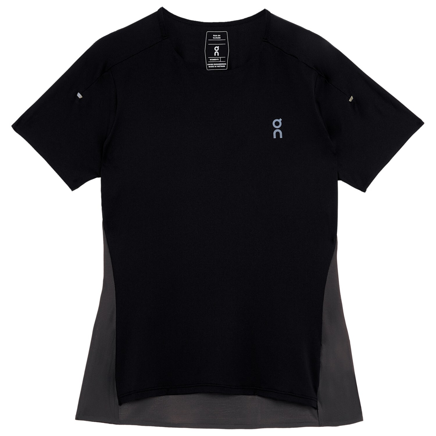 

Беговая рубашка On Women's Performance T, цвет Black/Eclipse