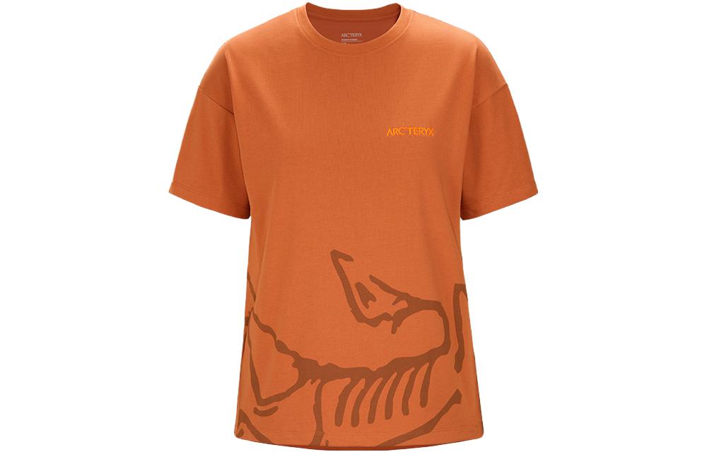Футболка с втачными рукавами Women's Arcteryx, Fika Brown — фото 3