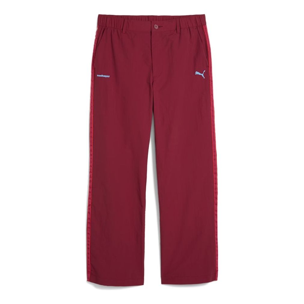 

Спортивные брюки Puma x MADHAPPY из нейлона, цвет 'Team Regal Red'