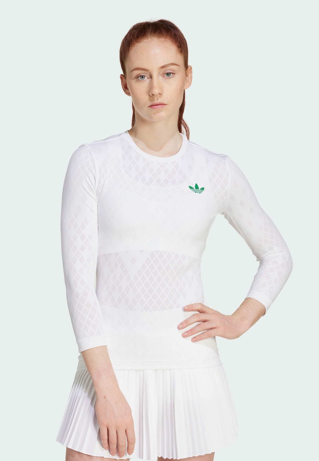 

Спортивная футболка 3/4 SLEEVE Adidas Performance, белый