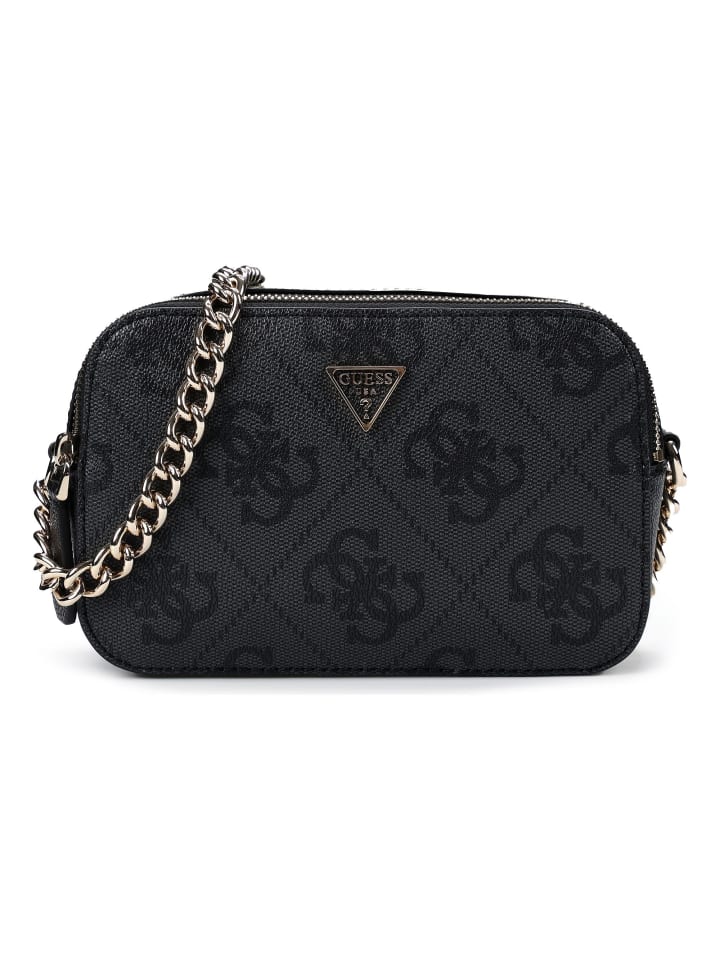 

Guess Сумка через плечо Noelle 20 см, угольный цвет, логотип