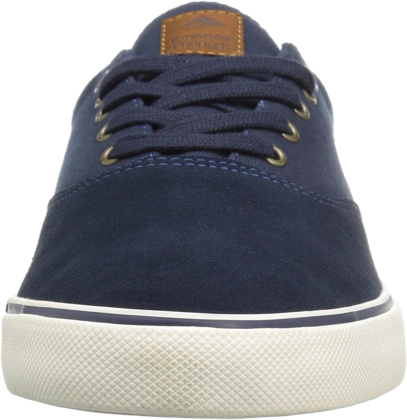 Кроссовки для скейтборда Emerica Provost Slim Vulc, белый/синий/коричневый/темно-синий — фото 2