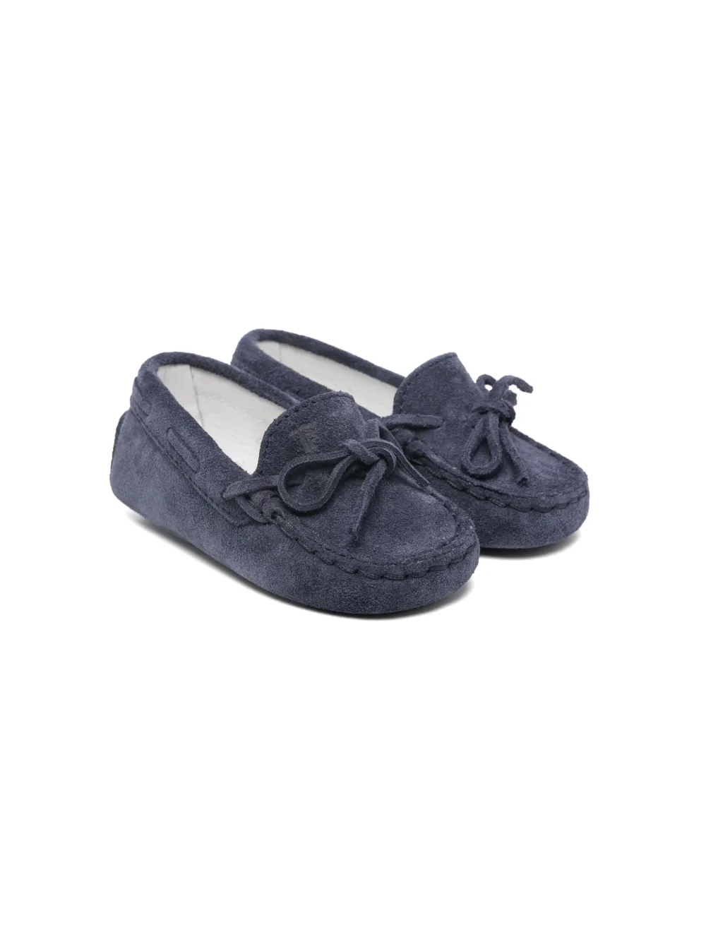 

Лоферы с квадратным носком Tod's Kids, синий