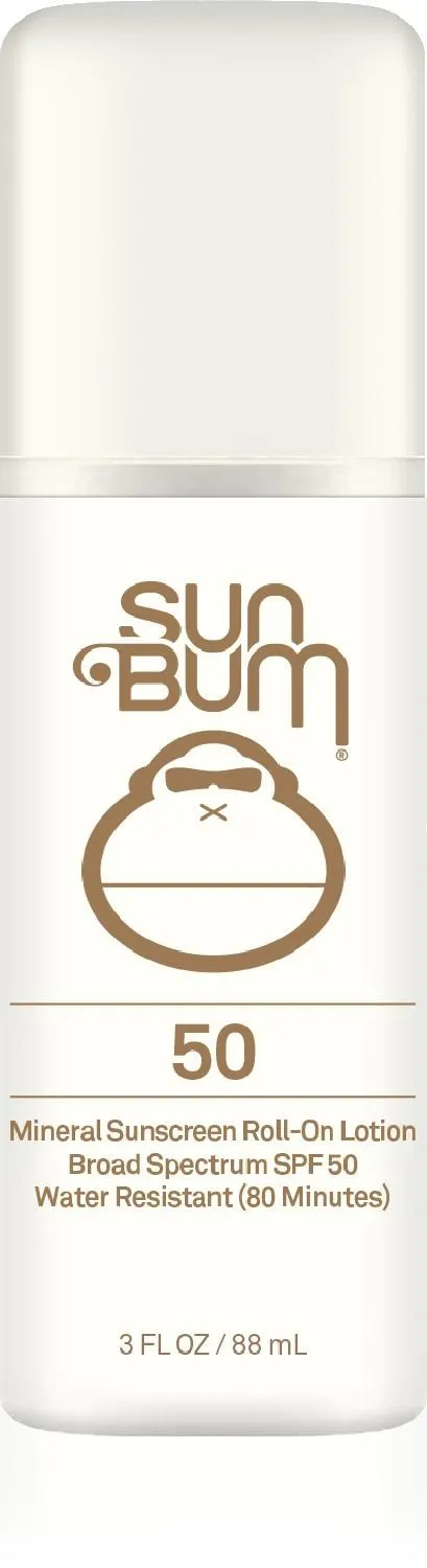 

Минеральный роликовый солнцезащитный лосьон SPF 50 Sun Bum, None