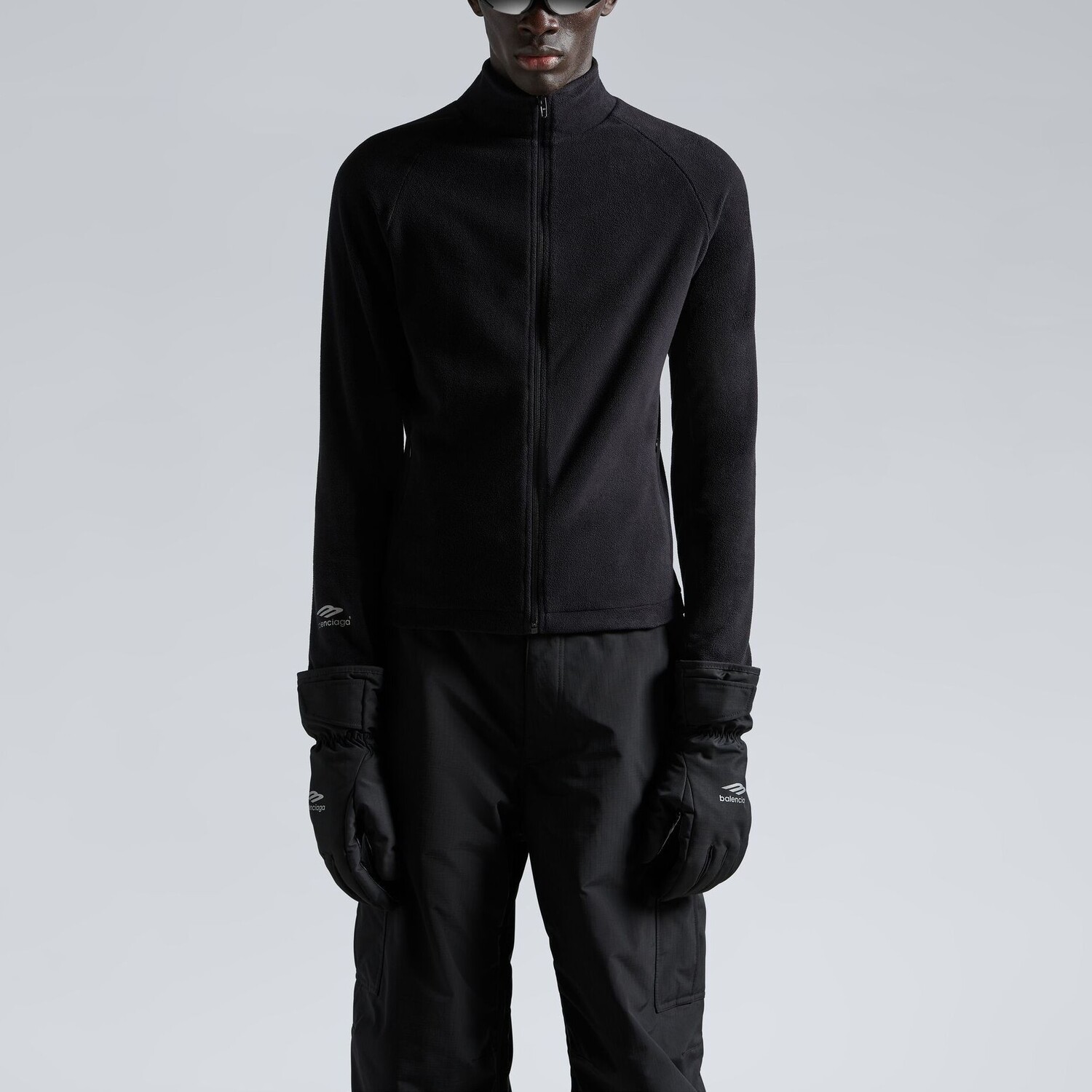 Куртка мужская Balenciaga Sport Icon, черный — фото 4