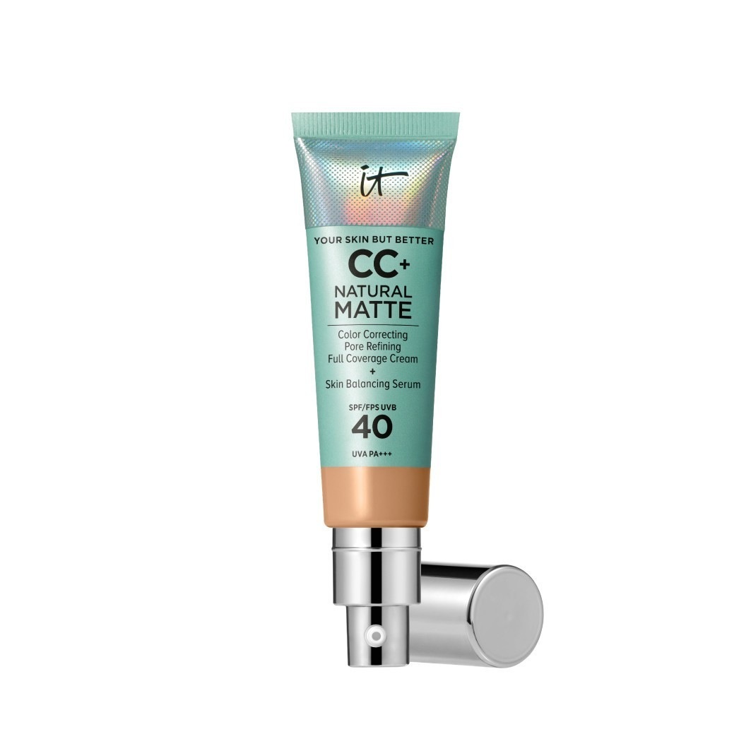 

CC-крем your skin but better cc+ natural matte spf 40 It Cosmetics, neutral tan, объем 32 мл