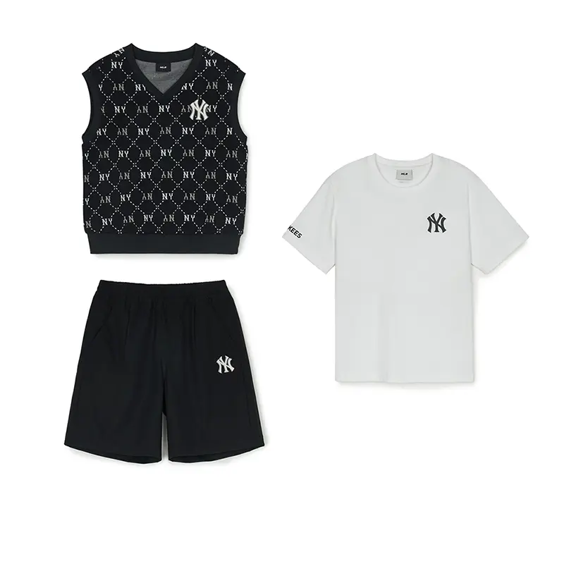 MLB KIDS Спортивная одежда Casual New York Yankees набор из 3 штук Standard Black для детей 3-7 лет