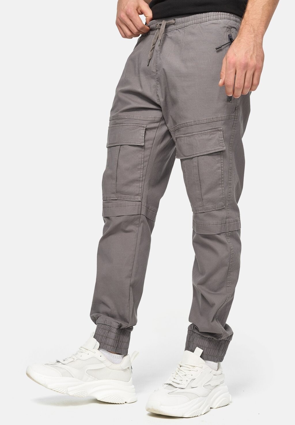 

Брюки-карго DENNIS INDICODE JEANS, цвет pewter