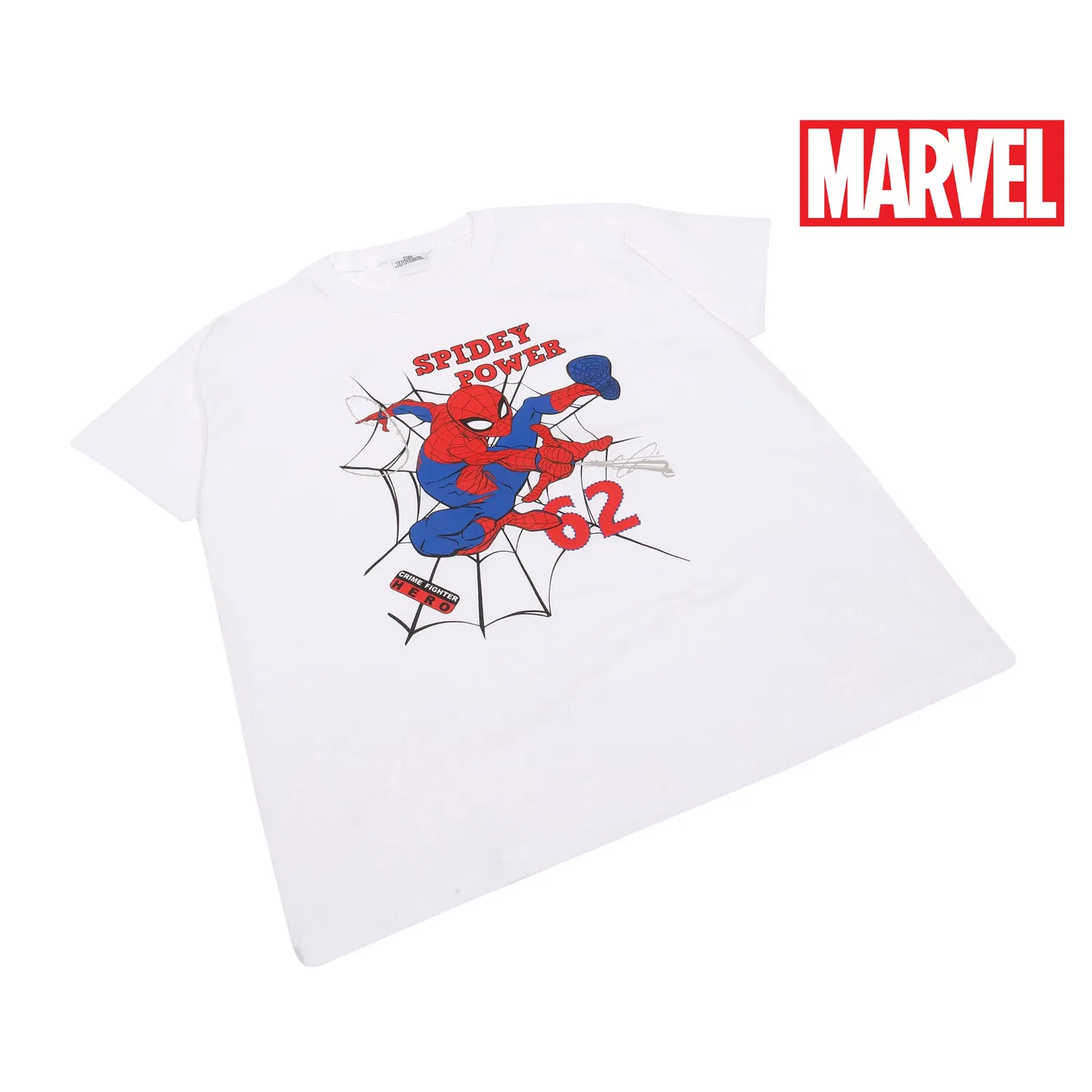 Футболка Spiderman Spidey Power Marvel, белый — фото 4