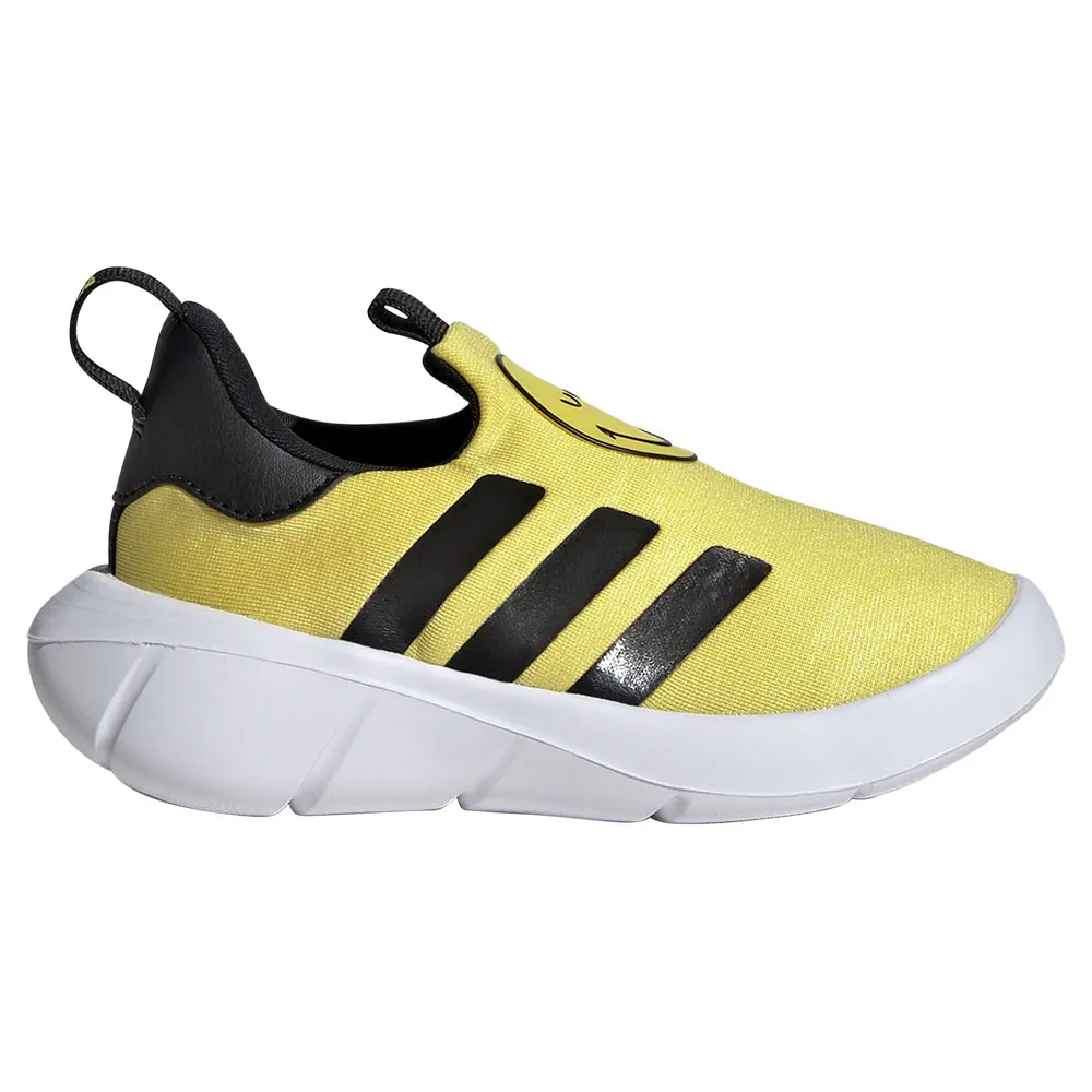 

Слипоны adidas Smiley Monofit infant, желтый