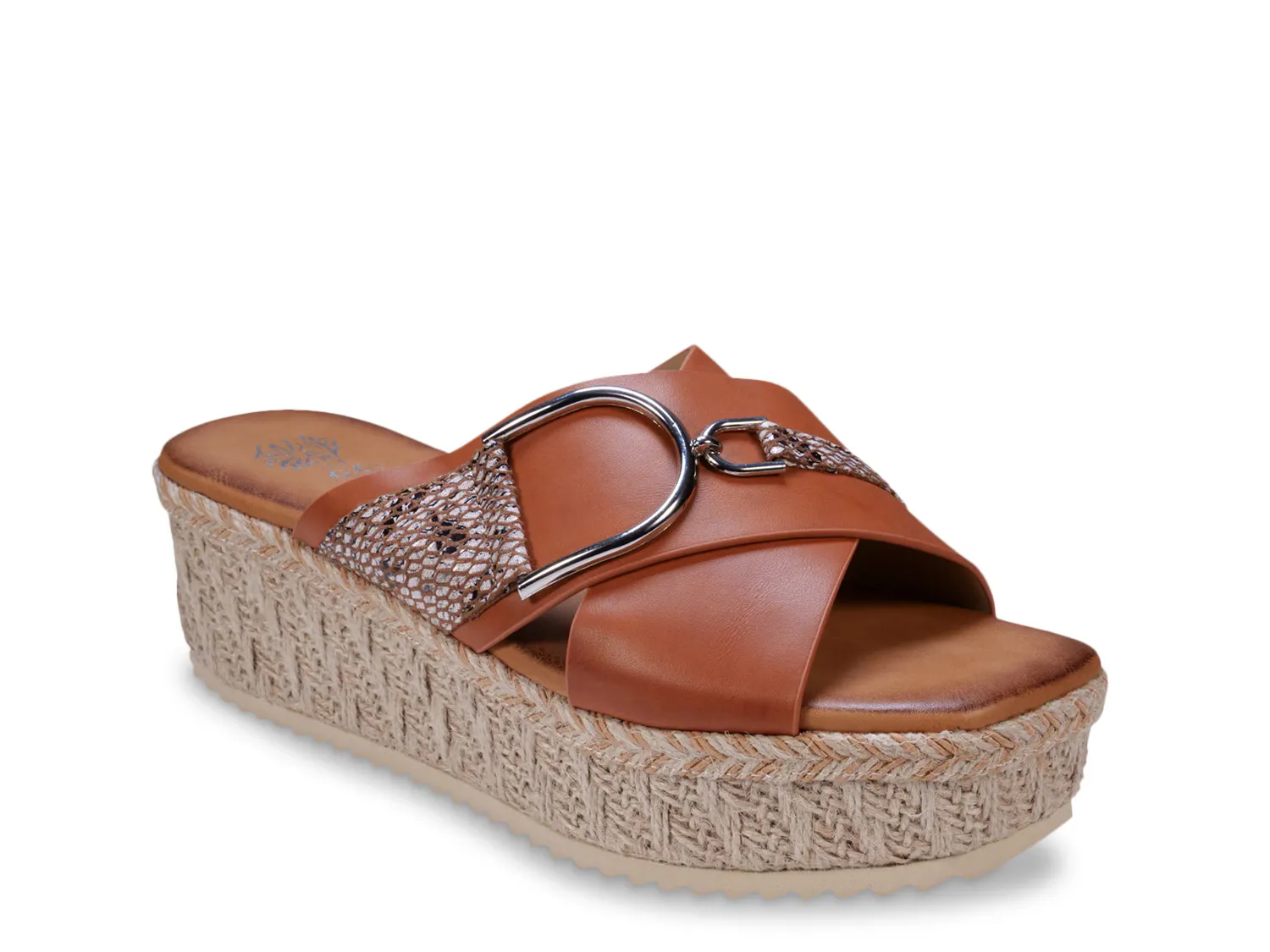 

Сандалии Lindsey Wedge Sandal Gc Shoes, цвет tan