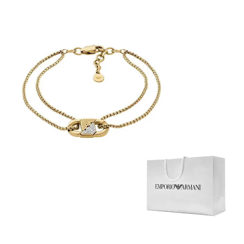 

Золотой браслет для женщин EMPORIO ARMANI, золотой