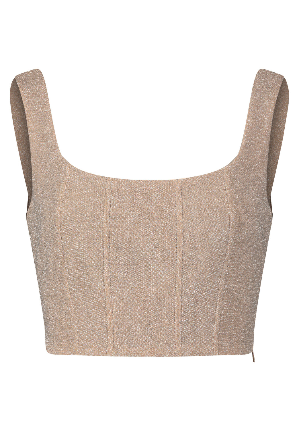 

Блуза Vera Mont Corsagentop mit Lurexfaden, цвет Cream/Silver