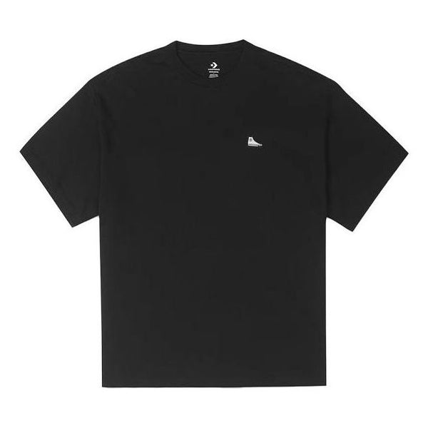 

Футболка loose fit tea tee 'black' Converse, черный