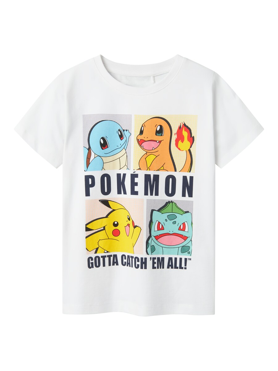 

Футболка NAME IT Shirt Dazz Pokemon, белый
