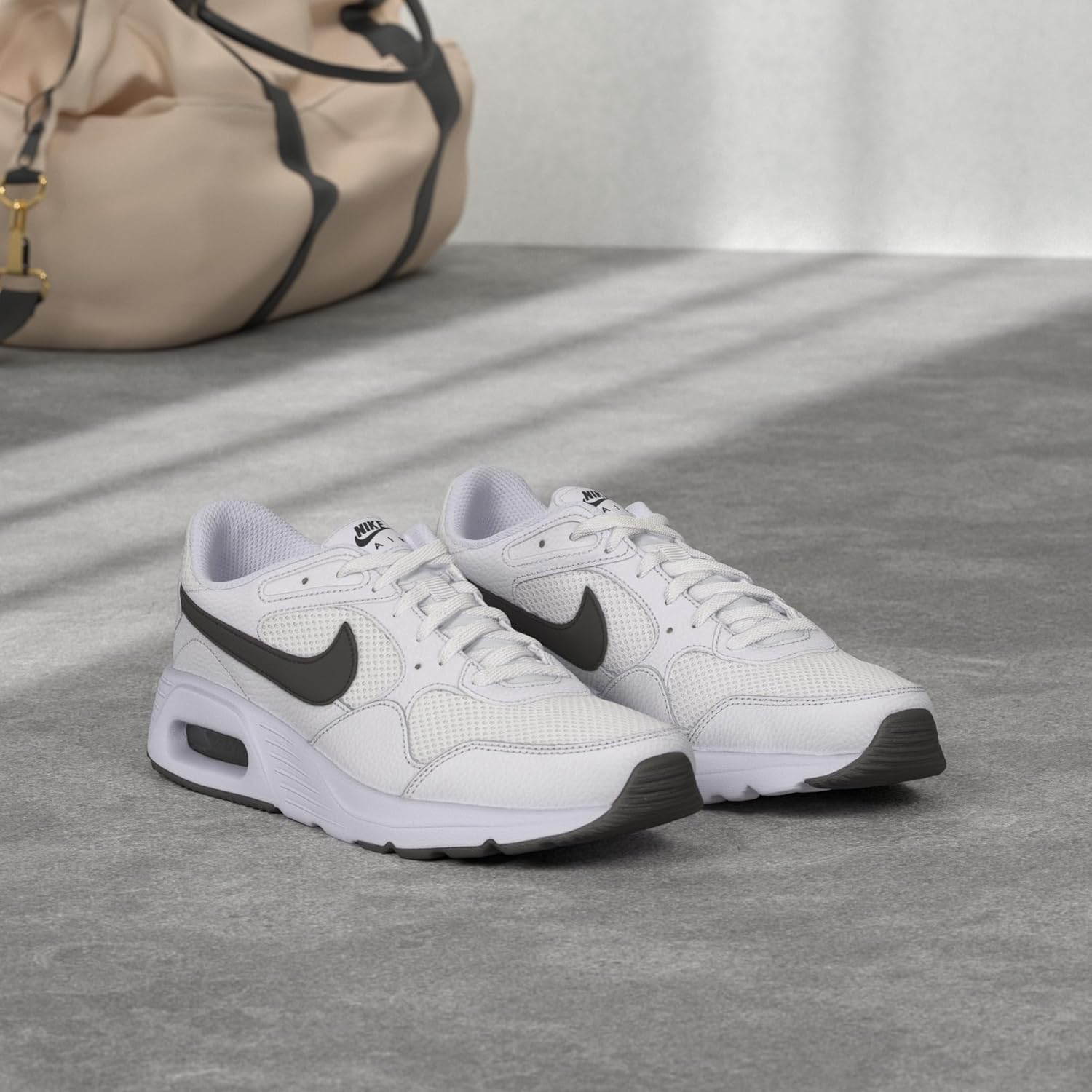 Мужские кроссовки Nike Air Max SC, белый/черный — фото 2