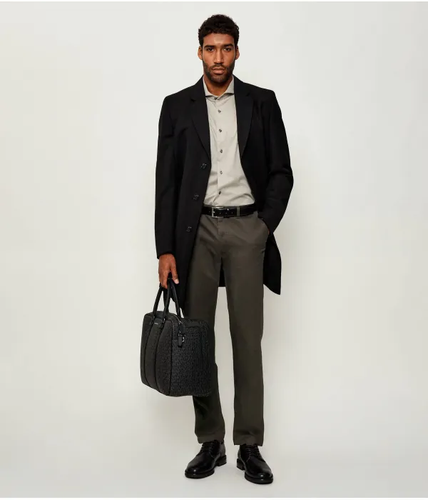 Брюки чинос Slim fit Calvin Klein, зеленый — фото 2