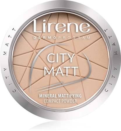 

Матирующий порошок Lirene City Matt, 03 Beige 9 g